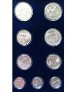 Grecia 9 Set Moneda Plata 1982 Juegos Olímpicos UNC Mint Rare Nr - £248.24 GBP