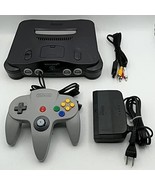 USED Nintendo 64 N64 Black console ,controllers NUS-001 - $126.46 CAD