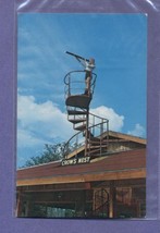 Vintage Postcard Crow&#39;s Nest Restaurant Old Homosassa River Florida - £2.36 GBP