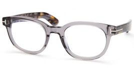NEW TOM FORD TF5807-B 020 Gray Eyeglasses Frame 50-21-145mm B40mm Italy - $171.49