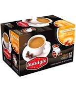 12 Indulgio SWEET & SALTY CARAMEL Cappuccino K-Cup Coffee Pods Keurig-1 box 2026 - $7.82