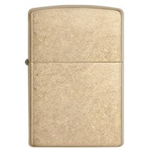 Zippo Windproof Lighter Armor Tumbled Brass - £38.29 GBP