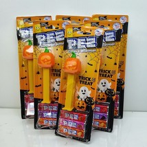 6 PEZ Candy &amp; Dispenser Halloween Jack-O-Lantern Trick or Treat for Kids... - $26.18 CAD