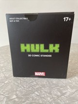 Marvel 3D Comic Small Standee The Incredible Hulk, Loot Crate Exclusive Sealed - £11.58 GBP