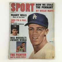 Sport Magazine February 1963 Maury Wills, Bill Russell &amp; Jimmy Piersall No Label - £11.13 GBP