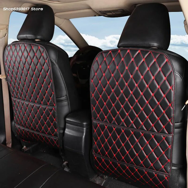 Car Rear Seat Anti-kick Mat Pad Cover Protective Case Cushion Anti-dirt ... - $84.42