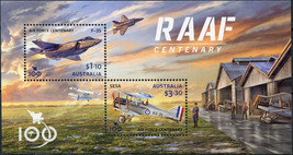 Australia 2021. 100th Anniversary of the Royal Australian Air Force (MNH OG) S/S - £6.26 GBP