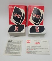 1979 & 1983 Vintage UNO Card Deck With Instructions Lot International Games - $19.30