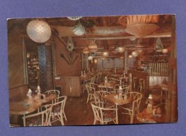 Vintage Postcard Interior View Outrigger Trader Vic Hotel Cosmopolitan D... - $6.99