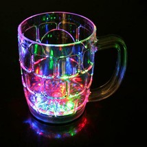 Led Flashing Mug 7 Color Changing Liquid Activated New - £7.13 GBP
