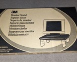 NEW 3M Adjustable Monitor Stand MS80B Riser Three Segment Adjustable Hei... - $39.59