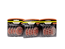 Walgreens Hearing Aid Batteries Size 13 32-Pack 1.45 Volt mercury free - £4.65 GBP