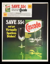 1984 Cascade Automatic Dishwashing Detergent Circular Coupon Advertisement - $18.95