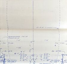 1984 Railroad Bangor Aroostook Blueprint  Oakfield Van Buren Clearance N... - $118.23 CAD