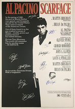 Scarface Movie Poster Signed - £140.96 GBP