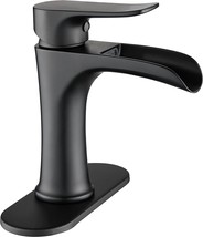 Yundoom Matte Black Bathroom Faucet,Bathroom Sink, Grifo De Baño - $40.99
