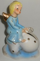 1956 California Pottery Yona Originals One Cent Ceramic Angel Bank - $39.59