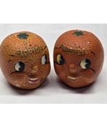 Vintage Florida Oranges Salt &amp; Pepper Shaker Set - Anthropomorphic Count... - €10,36 EUR