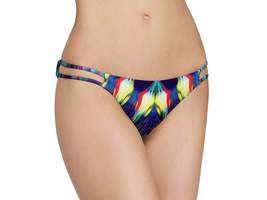 Women&#39;s Girl on Fire Strappy Bikini Bottom Swimsuit - £20.33 GBP