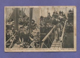 WWII Fighting Seabees Camp Perry  Vintage 1940s 1944 Postcard Ship  - $9.99