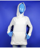 Apana Ivory Pullover Hoodie M 8 10 Oversized Layering Long Sleeve Athlet... - $20.15 CAD