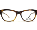 DKNY Eyeglasses Frames DK5001 240 Tortoise Square Thick Rim Cat Eye 51-1... - $55.88