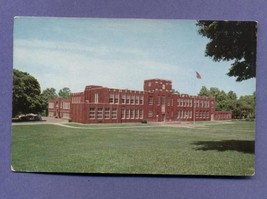 Vintage Postcard Ripley Central High School NY  Linen Unused - £2.86 GBP