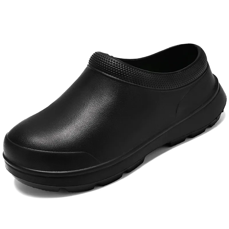 Kitchen Shoes Men Garden Clogs Outdoor Casual Waterproof Rain Shoes Non-slip Res - £59.71 GBP