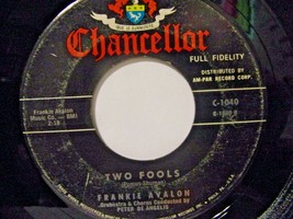 Frankie Avalon-Just Ask Your Heart / Two Fools-45rpm-1959-VG - £7.99 GBP