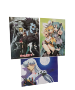 Death Note Inuyasha Sesshomaru Hatsune  Miku And Ren Poster 3 Set Vintage - $18.66