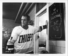Slap Shot 1977 8x10 photograph Paul Newman in locker room wearing Chiefs... - £7.57 GBP