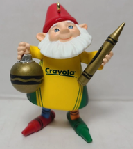 Hallmark Keepsake Color Crew Chief 2001 Crayola Elf Ornament - £8.03 GBP