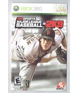 Major League Baseball 2k9 Microsoft XBOX 360 MANUAL Only - $10.08
