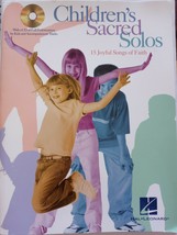 Children&#39;s Sacred Solos 15 joyful songs of Faith WITH CD performances &amp; tracks - £69.99 GBP