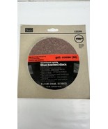 Sears Aluminum Oxide Discs 4 1/2in Diam. 7/8in Center Hole, Grit 36, 10 ... - €14,58 EUR