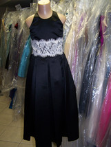 Dessy 4007...Flower Girl / Special Occasion Dress....Black...Sz 4...NWT - £15.42 GBP
