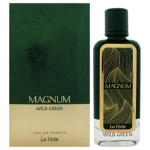 La Fede - Magnum Wild Green by Khadlaj for Men - 3.4 oz EDP Spray - £25.65 GBP