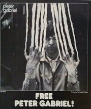 Peter Gabriel Scratch Vintage Music Magazine Ad 1978 Original New Wave Art Rock - £20.12 GBP