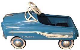 Restored Vintage Murray Happi-Time Comet Pedal Car Blue 1950s Metal Stee... - $989.99