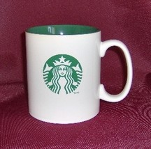 Starbucks Coffee Company 558 ml 2012 Mug Cup 18.8 Oz Green White Mermaid Logo  - £5.49 GBP