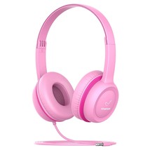 Kids Headphones, Ear Headphones For Kids, Wired Headphones With Safe Volume Limi - £18.87 GBP