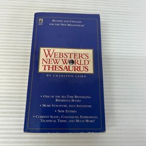 Websters New World Thesaurus Paperback by Charlton Laird from Pocket Boo... - £10.94 GBP