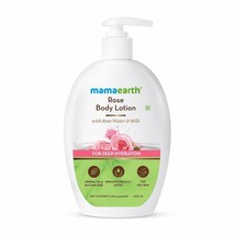 Mamaearth Rose Body Lotion with Rose Water and Milk For Deep Hydration - 400ml - £15.85 GBP