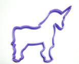 6x Unicorn Body Outline Fondant Cutter Cupcake Topper 1.75 IN USA FD303 - £5.52 GBP