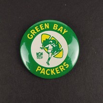Vintage Green Bay Packers Pinback Pin Old Logo Throw Back NFL Football - $14.58