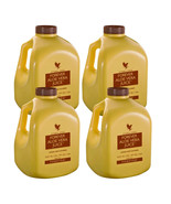 4 Bottles Forever Aloe Vera Juice 100% Pure Original Rare 33.8 fl.oz Exp... - $78.22