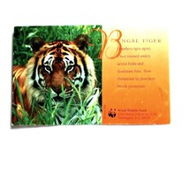 Bengal Tiger Panthera tigris trigris Postcard Unposted World Wildlife Fund - $5.00