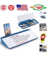 Compact Tempered Glass Whiteboard and Keyboard Stand - Essential Desk Or... - $904.51 MXN