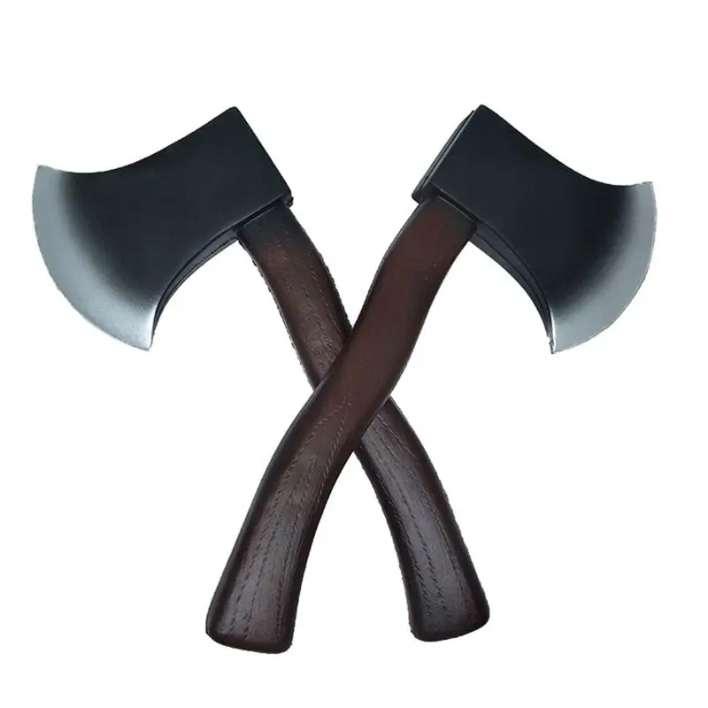 Play 28cm Outdoor Hunting Camping Survival Game Fire Axe Prank Joke CosPlay Play - £23.68 GBP
