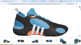Adidas D.O.N. Issue 5 Donovan Mitchell Mens # 10 Basketball Shoe Blue NEW in Box - £149.09 GBP